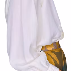 Vintage cremefärgad blus