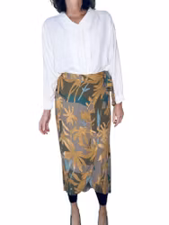 Other Stories mönstrad omlottkjol