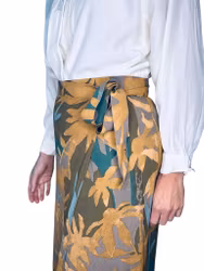 Other Stories mönstrad omlottkjol