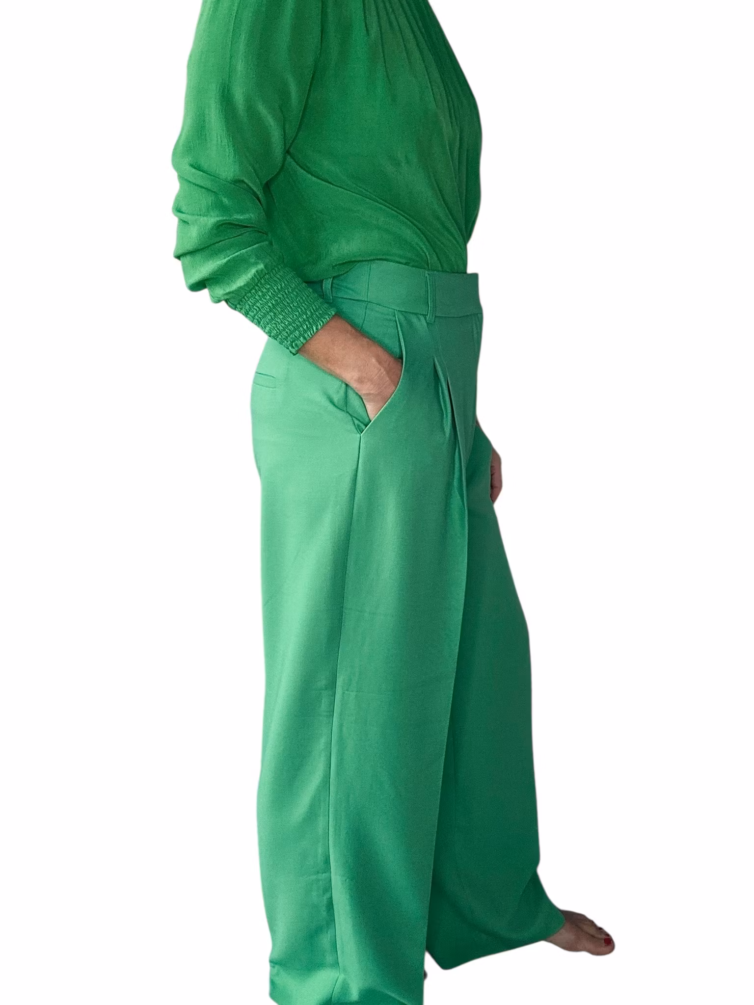 Gröna kostymbyxor - NWT