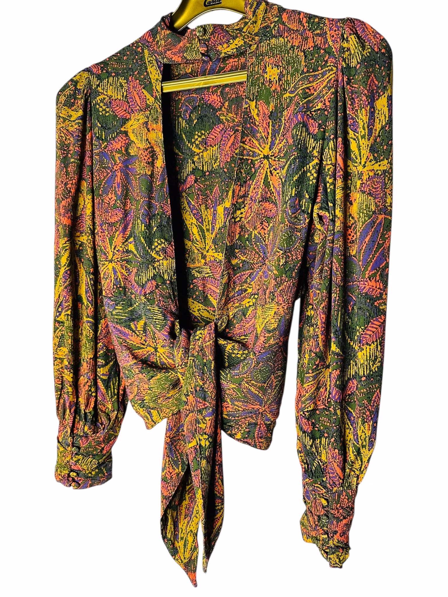 Gestuz mönstrad blus