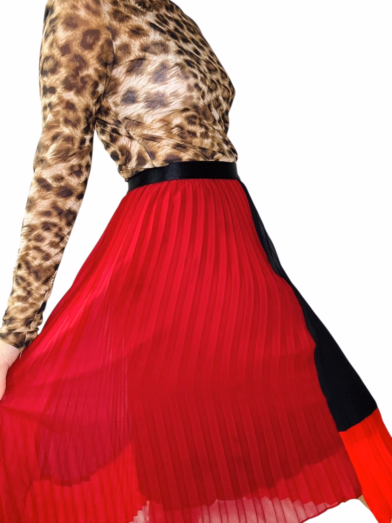 Gestuz plisserad kjol