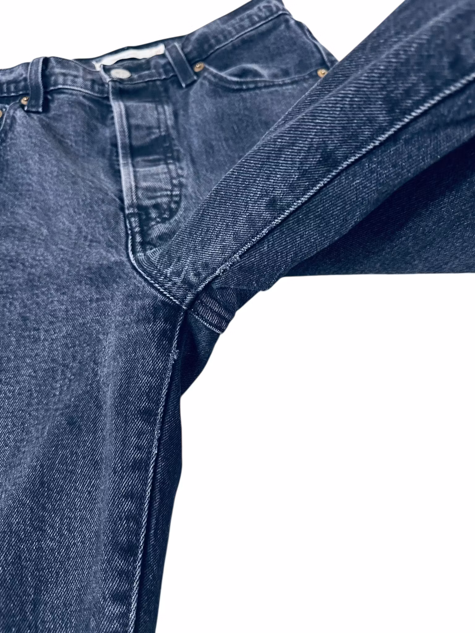 Levi's ribcage boot svarta 26"