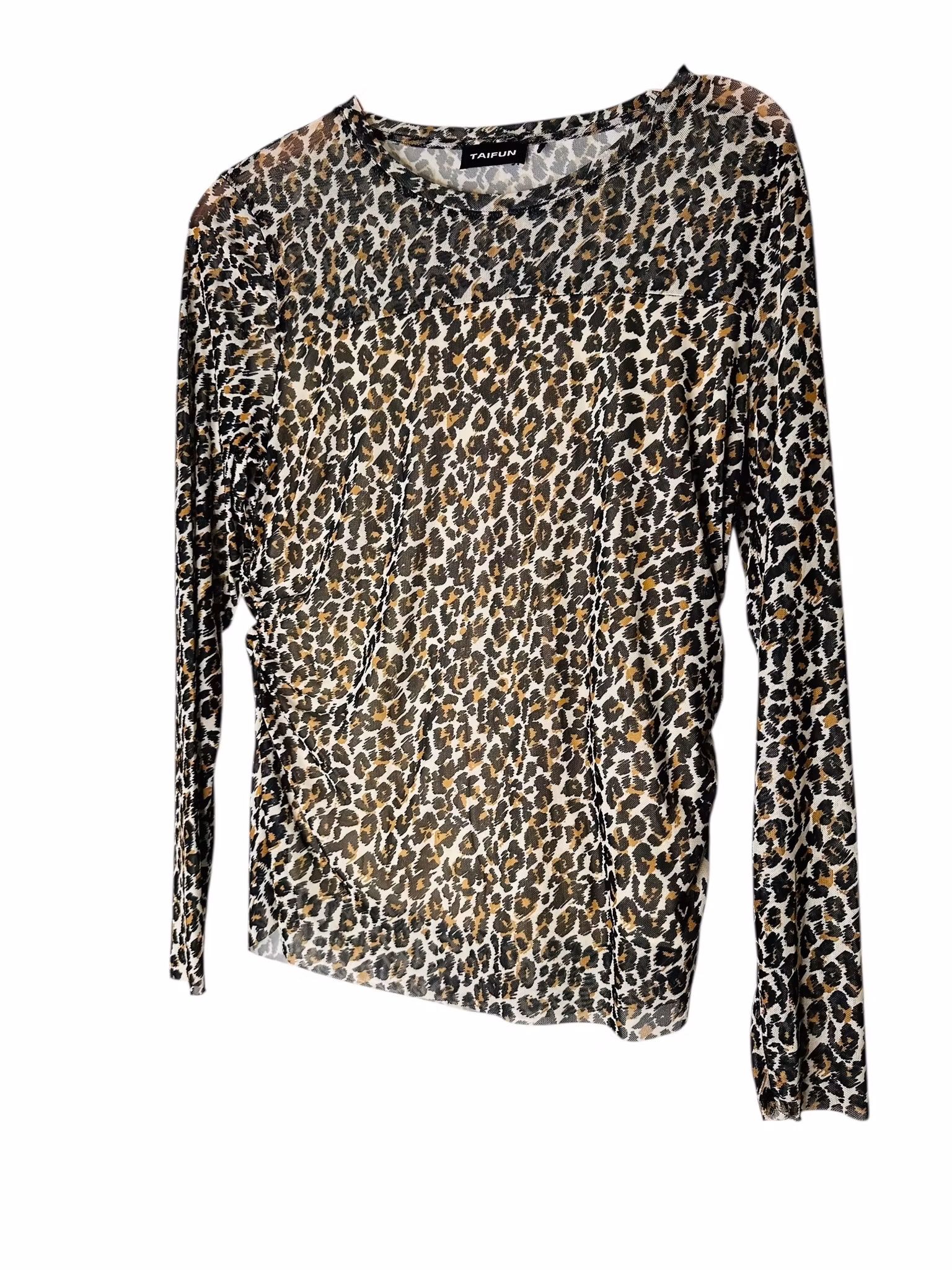 Meshtröja med leoprint