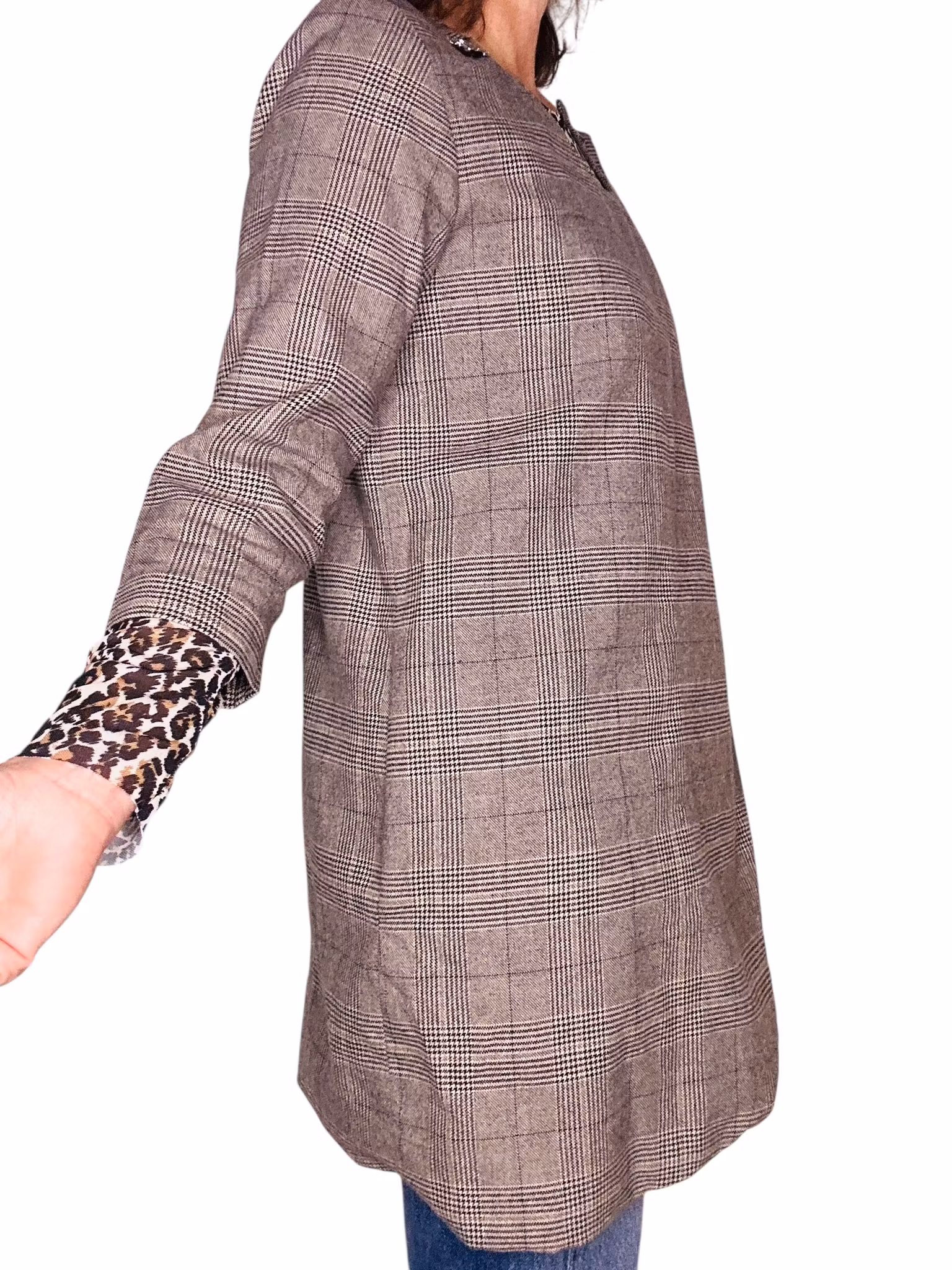 Rodebjer rutig kavaj