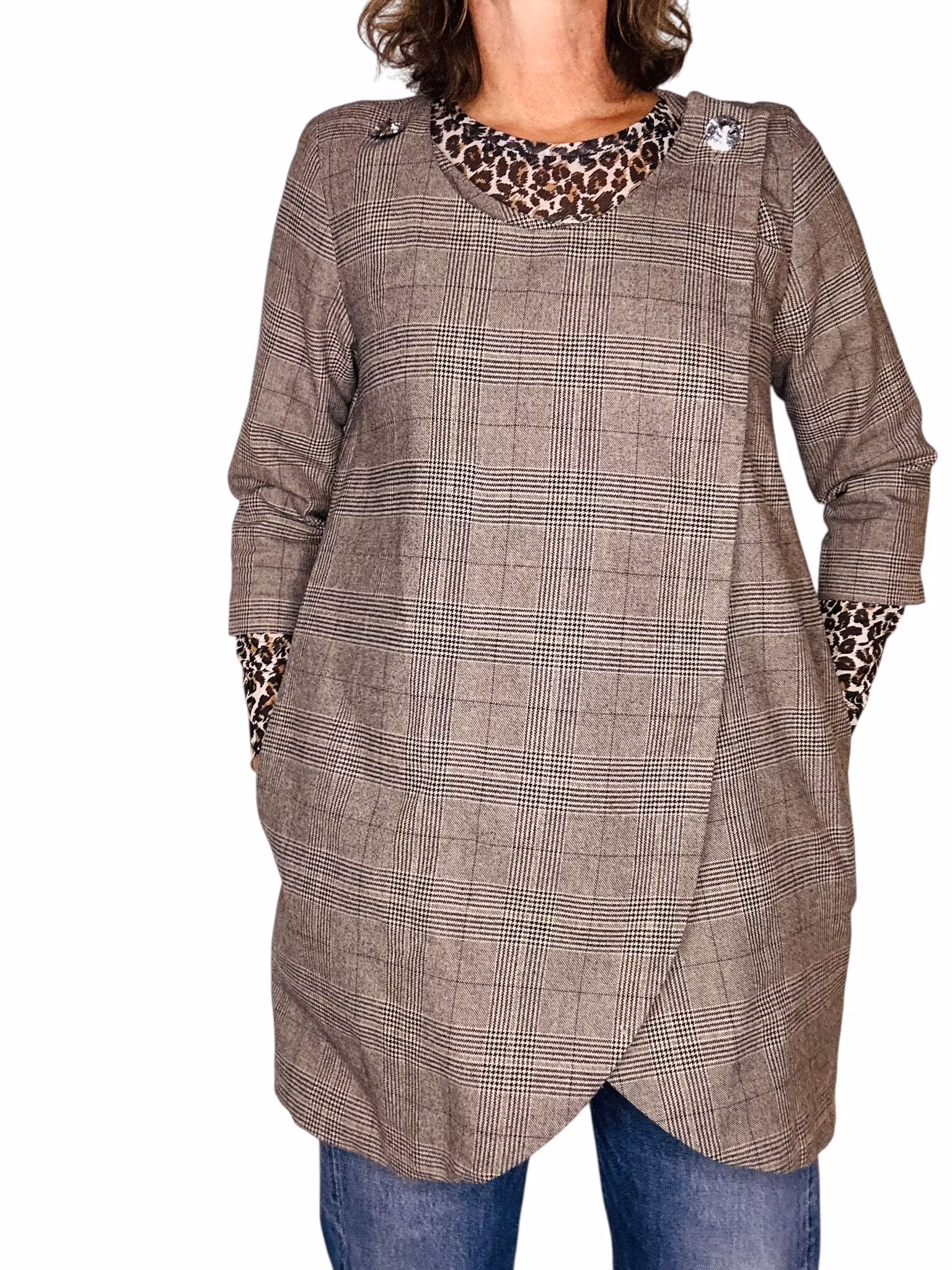 Rodebjer rutig kavaj