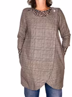 Rodebjer rutig kavaj