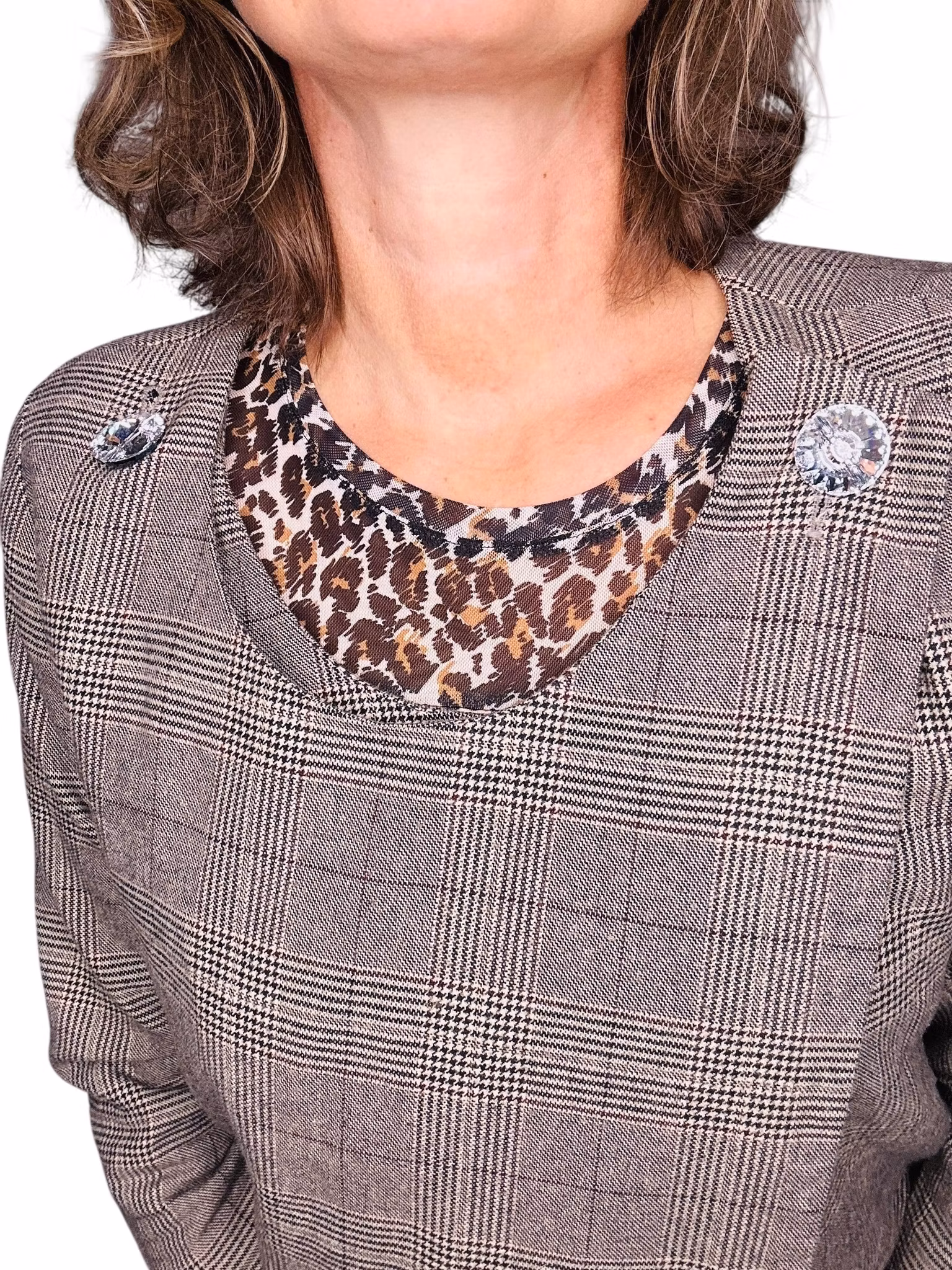 Rodebjer rutig kavaj