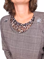 Rodebjer rutig kavaj