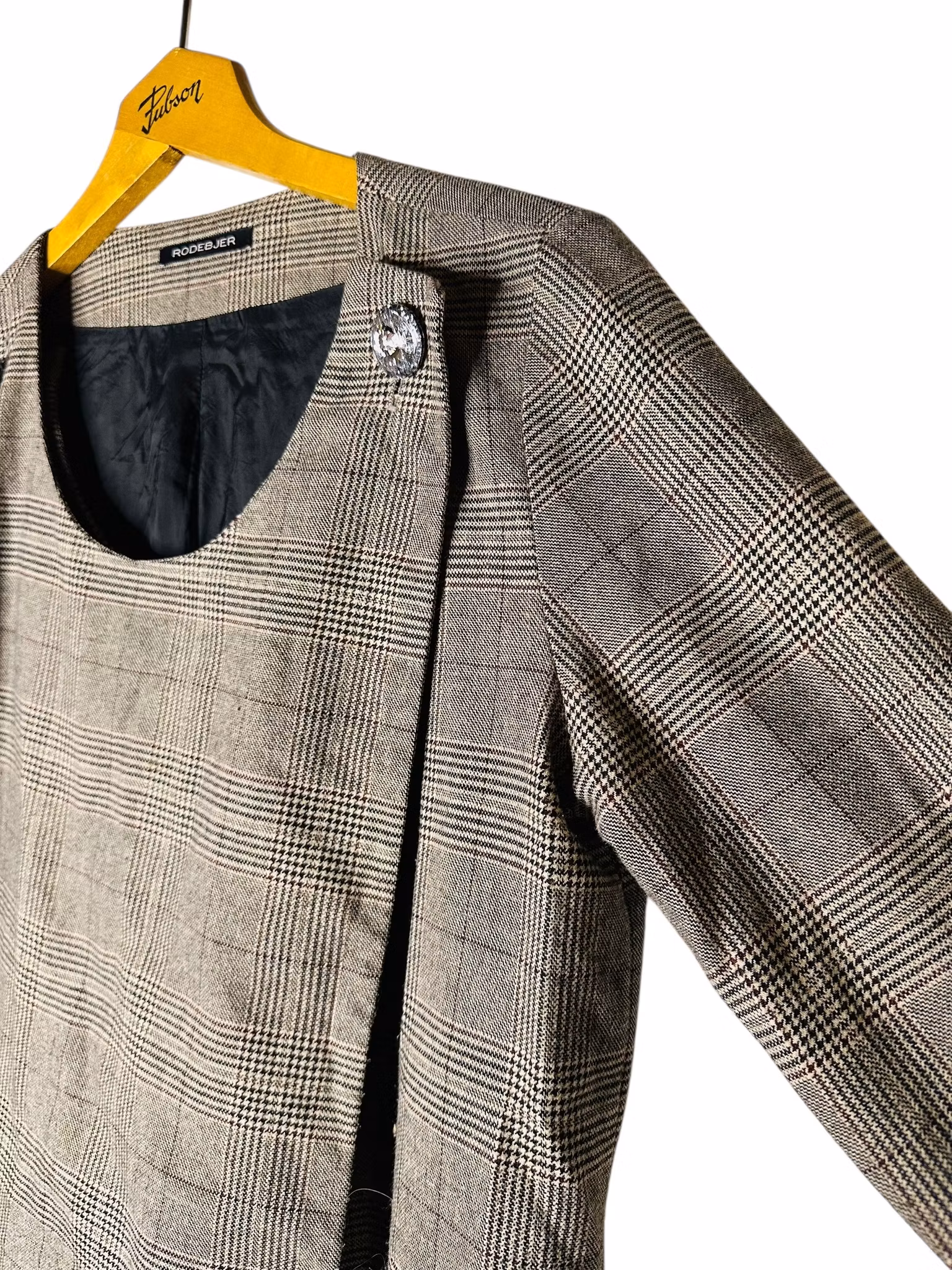 Rodebjer rutig kavaj