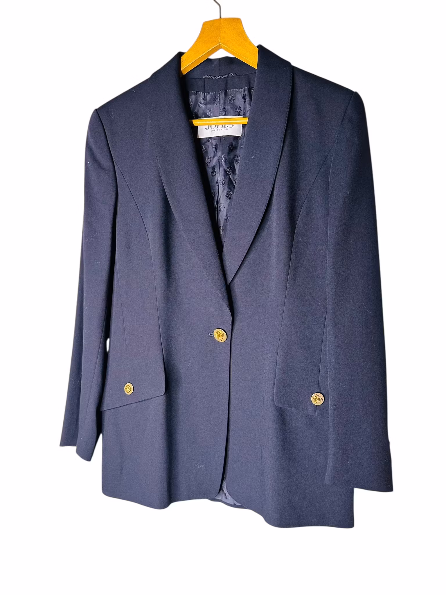 Vintage mörkblå kavaj