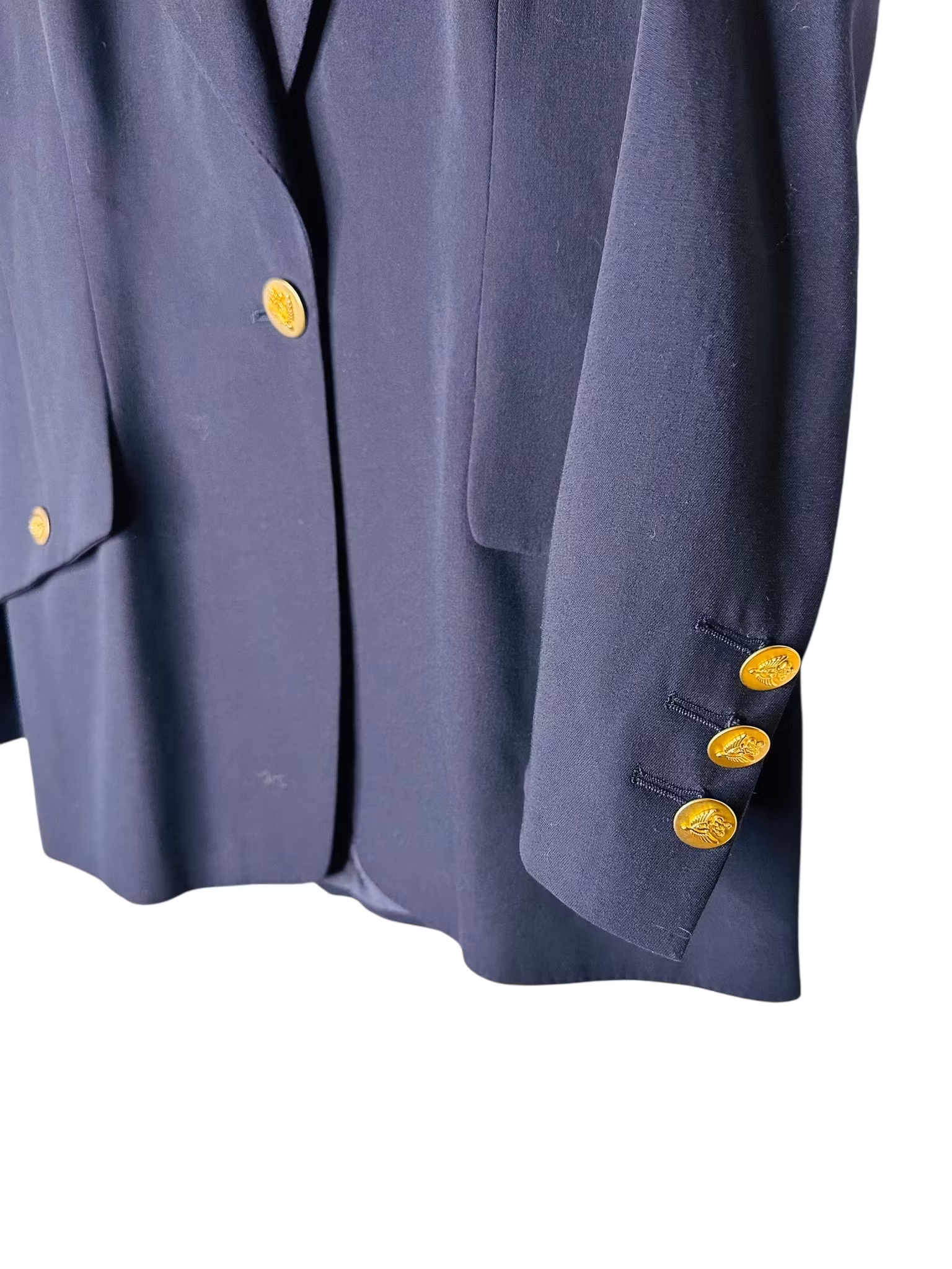 Vintage mörkblå kavaj