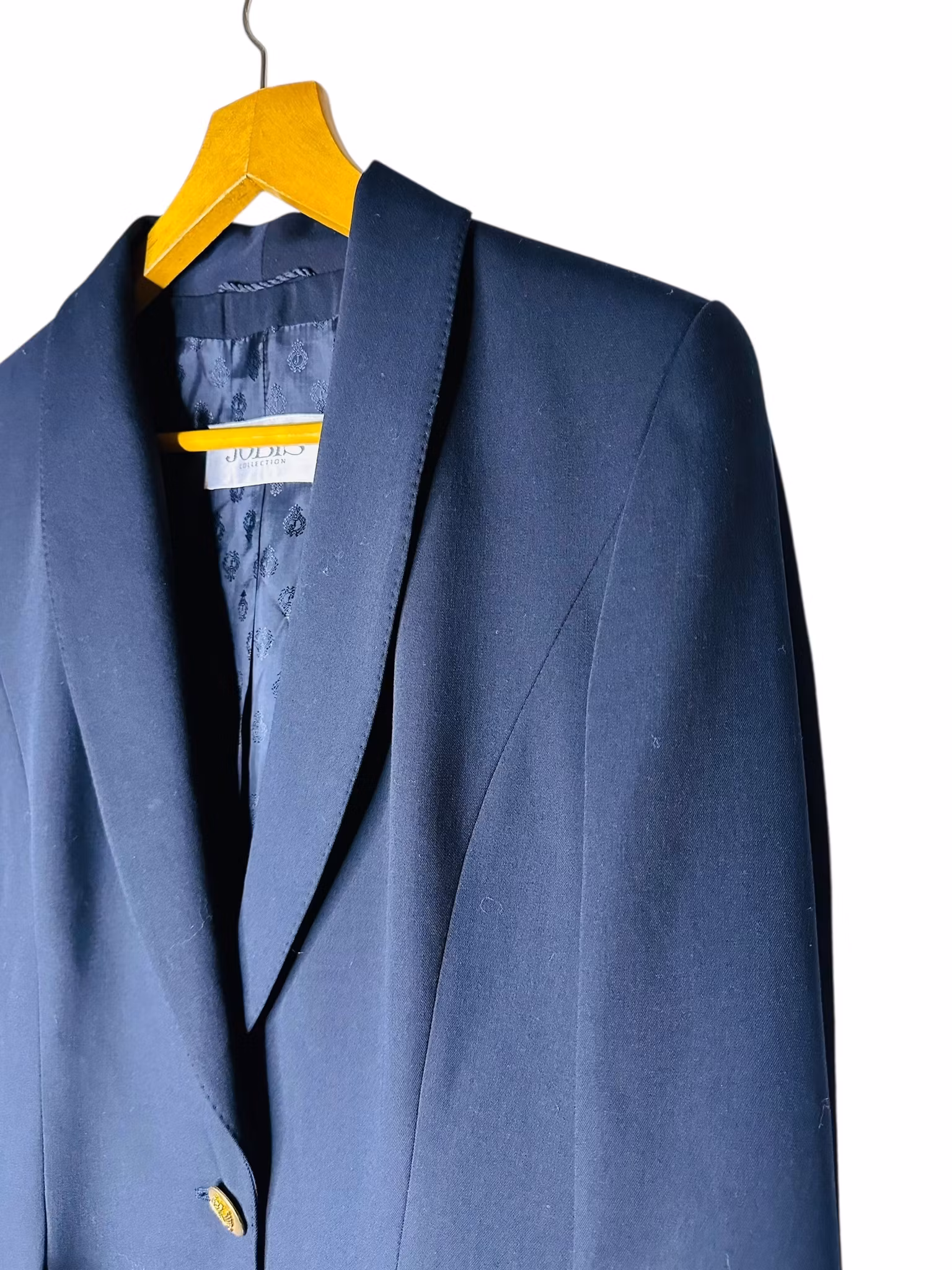 Vintage mörkblå kavaj