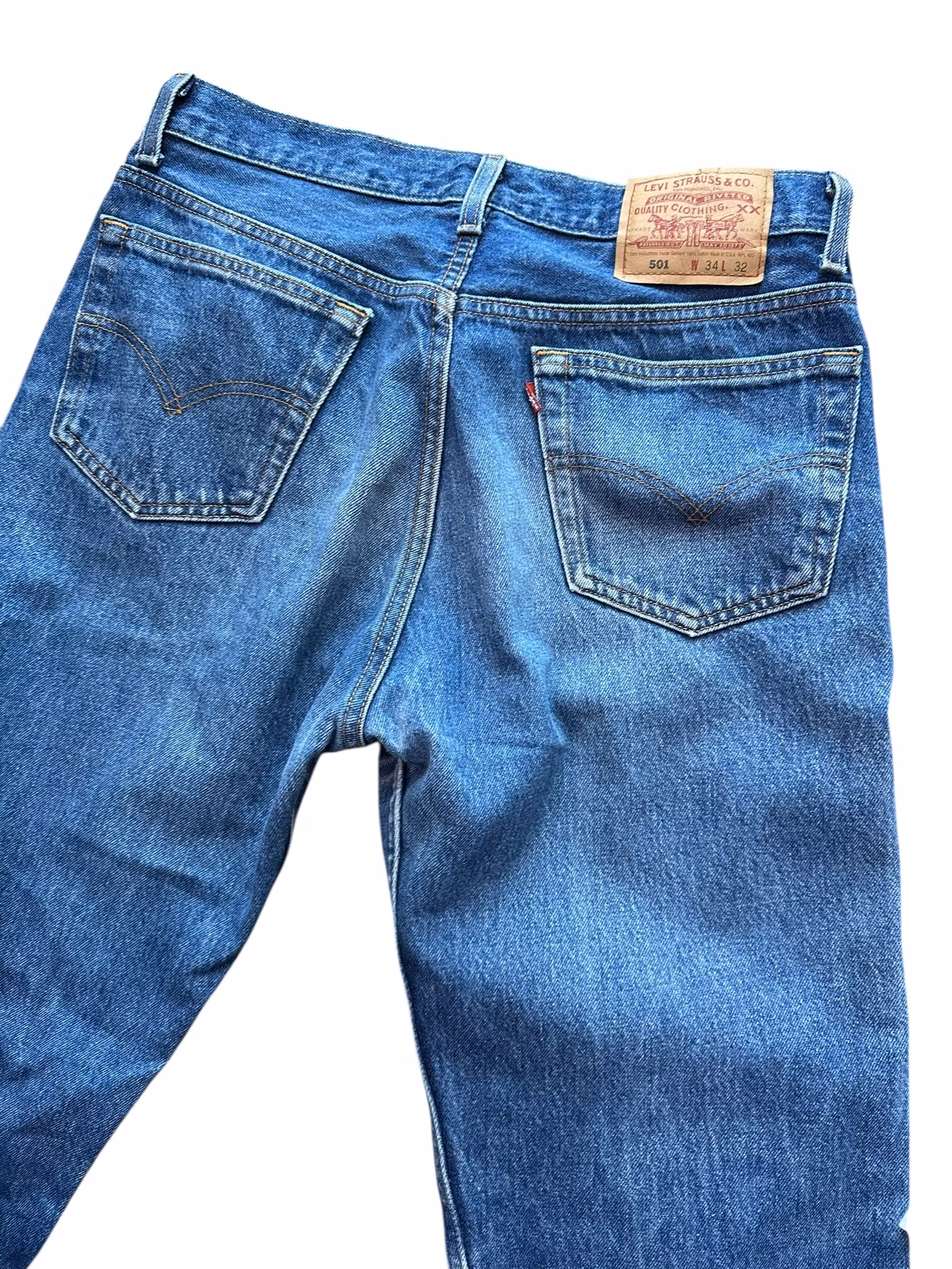 Levi's 501 blå 34/32 "Made in USA"