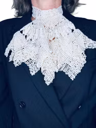 Remake: Krage/kravatt i spets