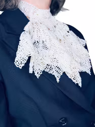 Remake: Krage/kravatt i spets