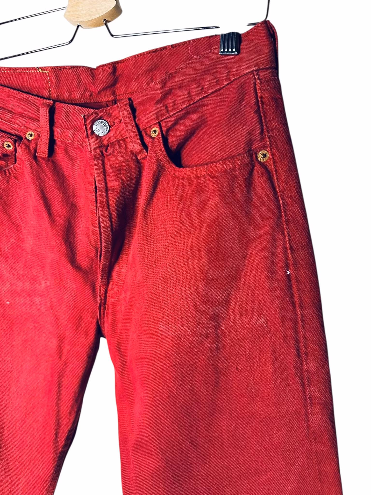 Vintage Levi's vinröda 30"