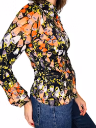 Vintage skjorta i acetat - 70-tal