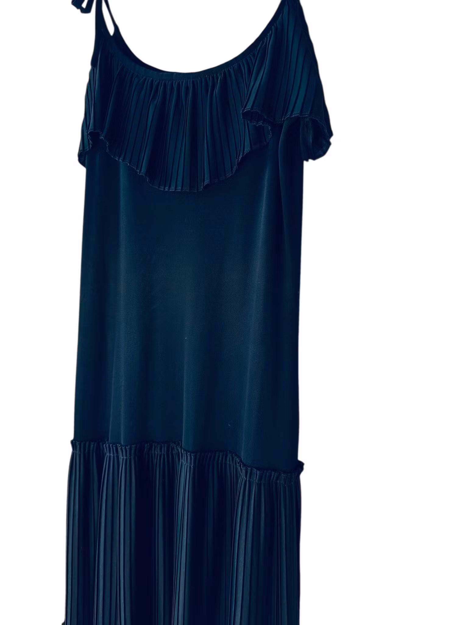 Vintage klänning med smala axelband