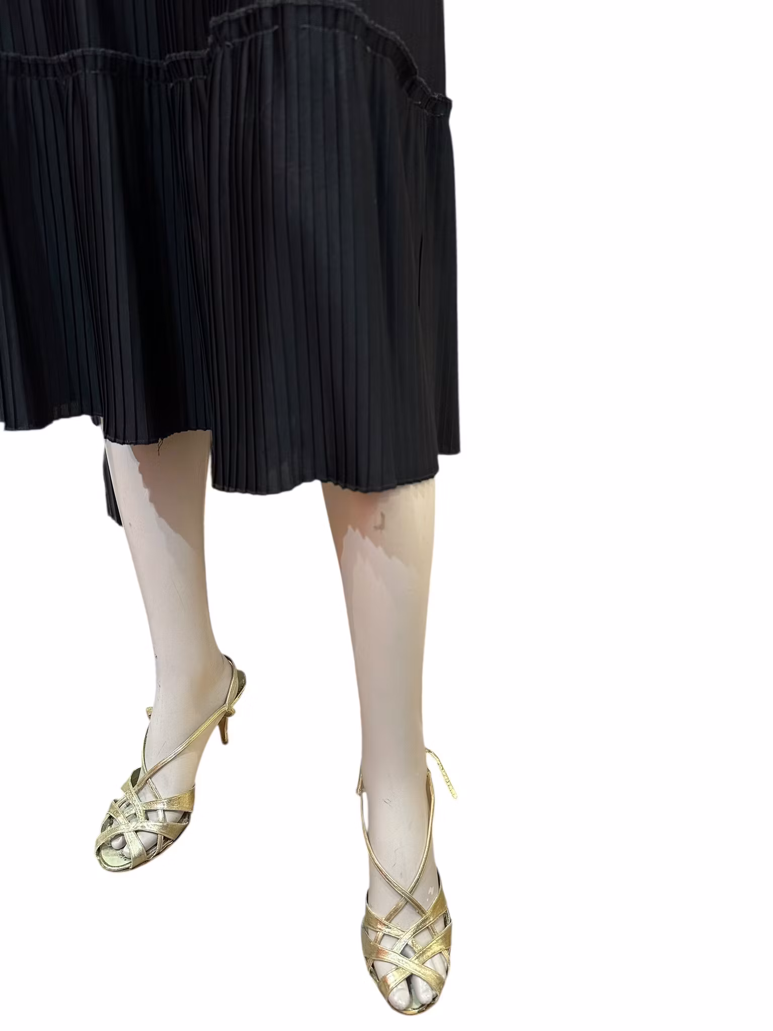 Vintage klänning med smala axelband