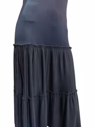 Vintage klänning med smala axelband