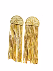 Örhängen med kedjor