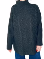 Grön tröja i 100% ull