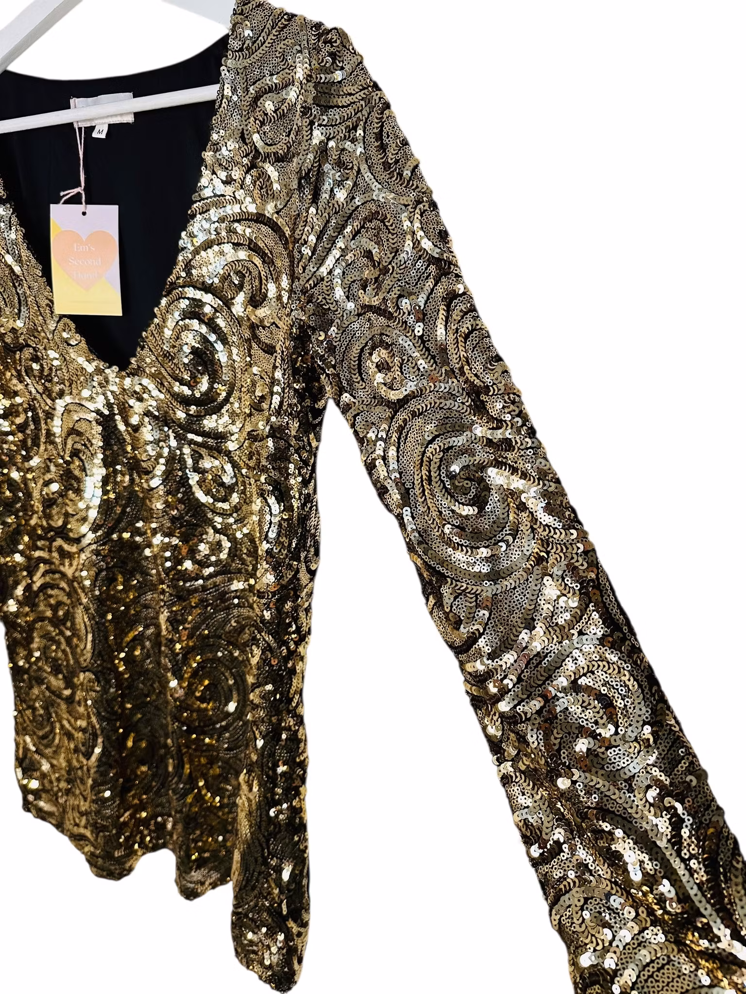 Guldklänning/tunika