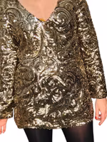 Guldklänning/tunika