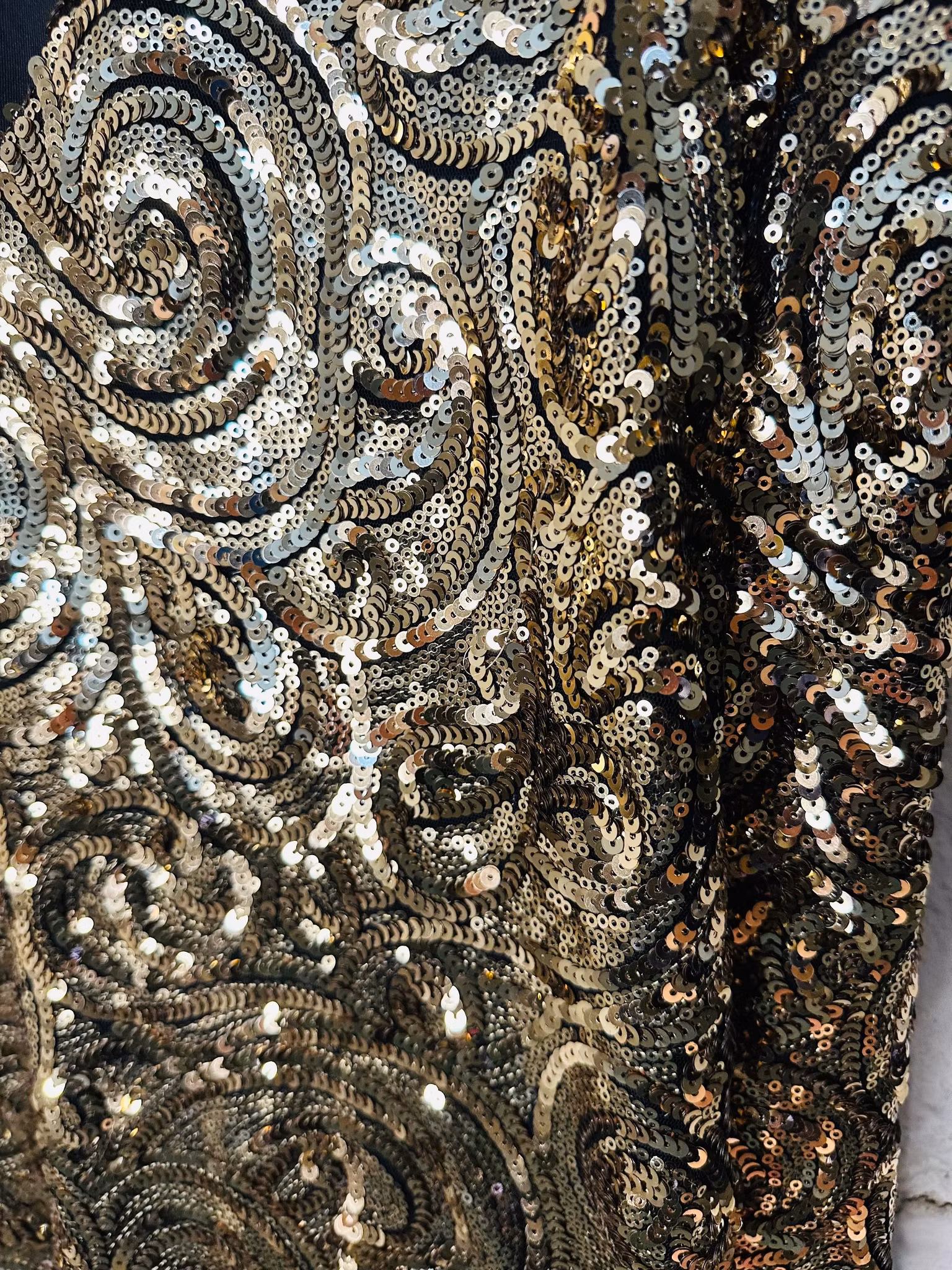 Guldklänning/tunika