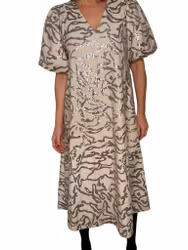 Leveté Room klänning med paljetter