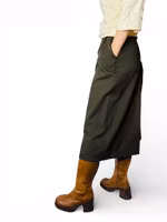 Mörkgrön vintage byxkjol