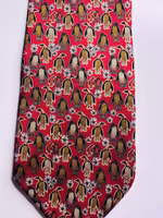 Vintage slips med pingviner