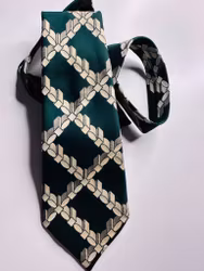 Grön vintage slips 70-tal