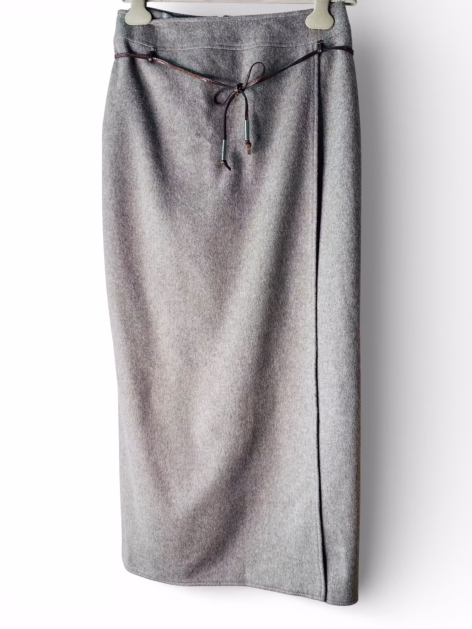 Vintage långkjol i ull