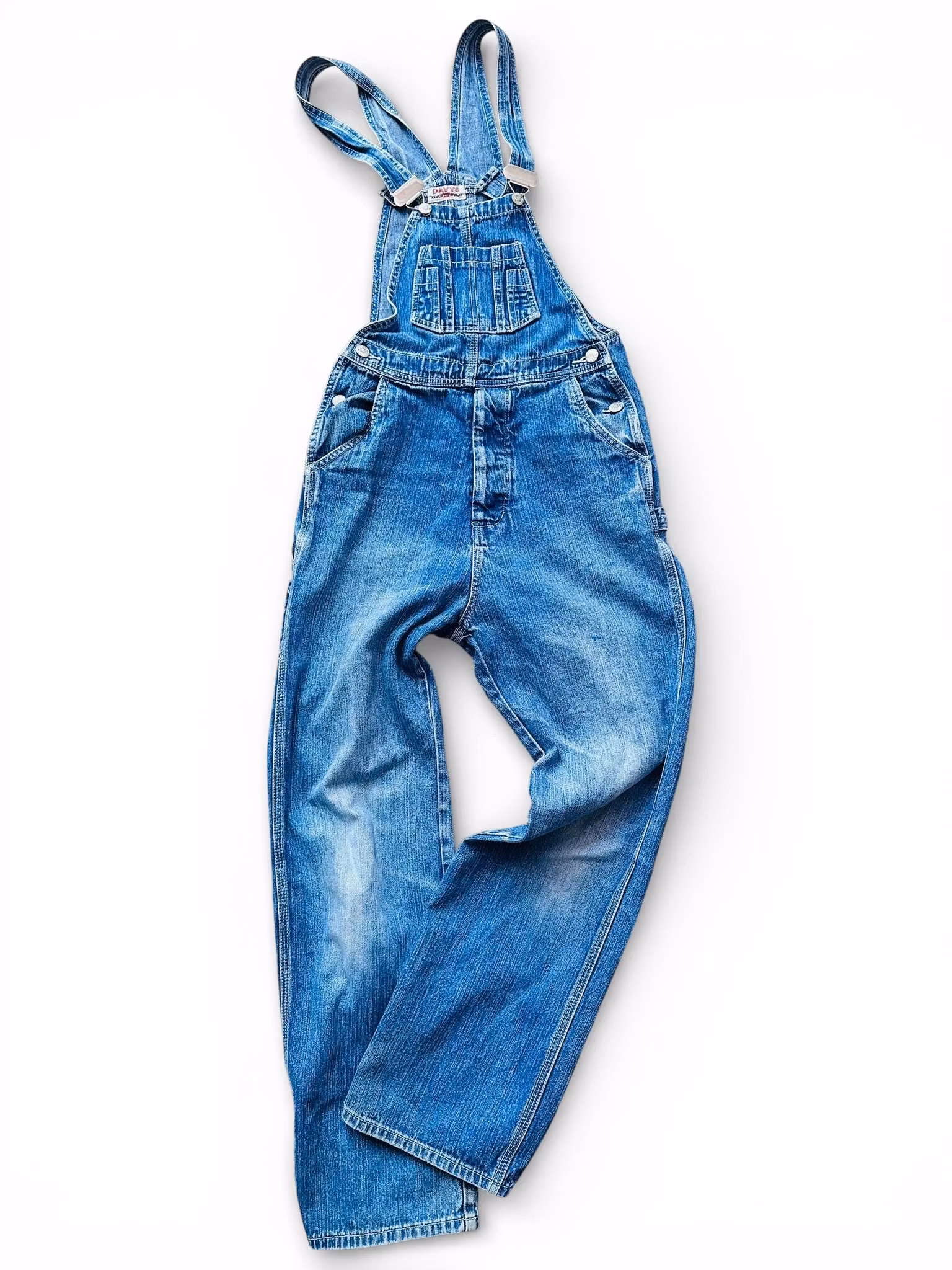 Vintage snickarbyxor i denim