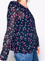 RODEBJER topp med körsbär