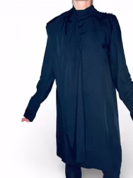 HM STUDIO klänning med sjal