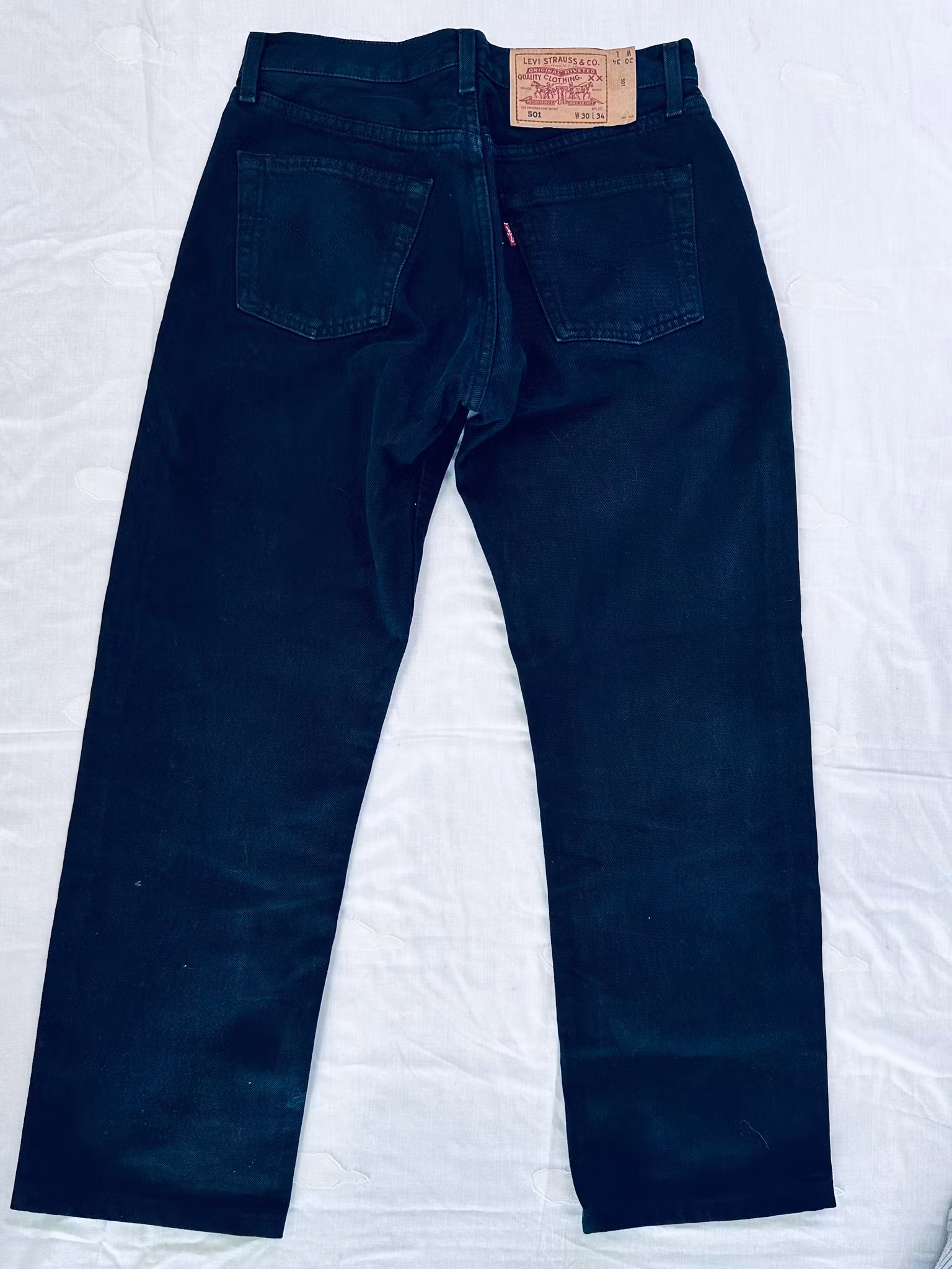 Levi’s 501 svarta 30"