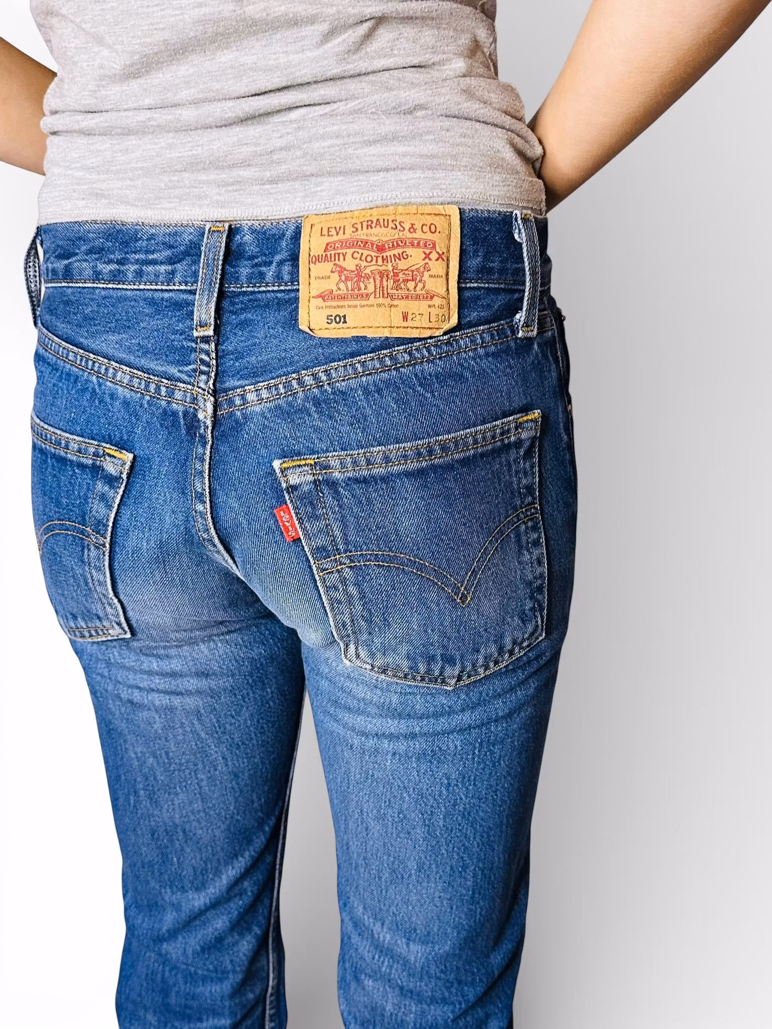 Levi’s 501 mellanblå 27/30