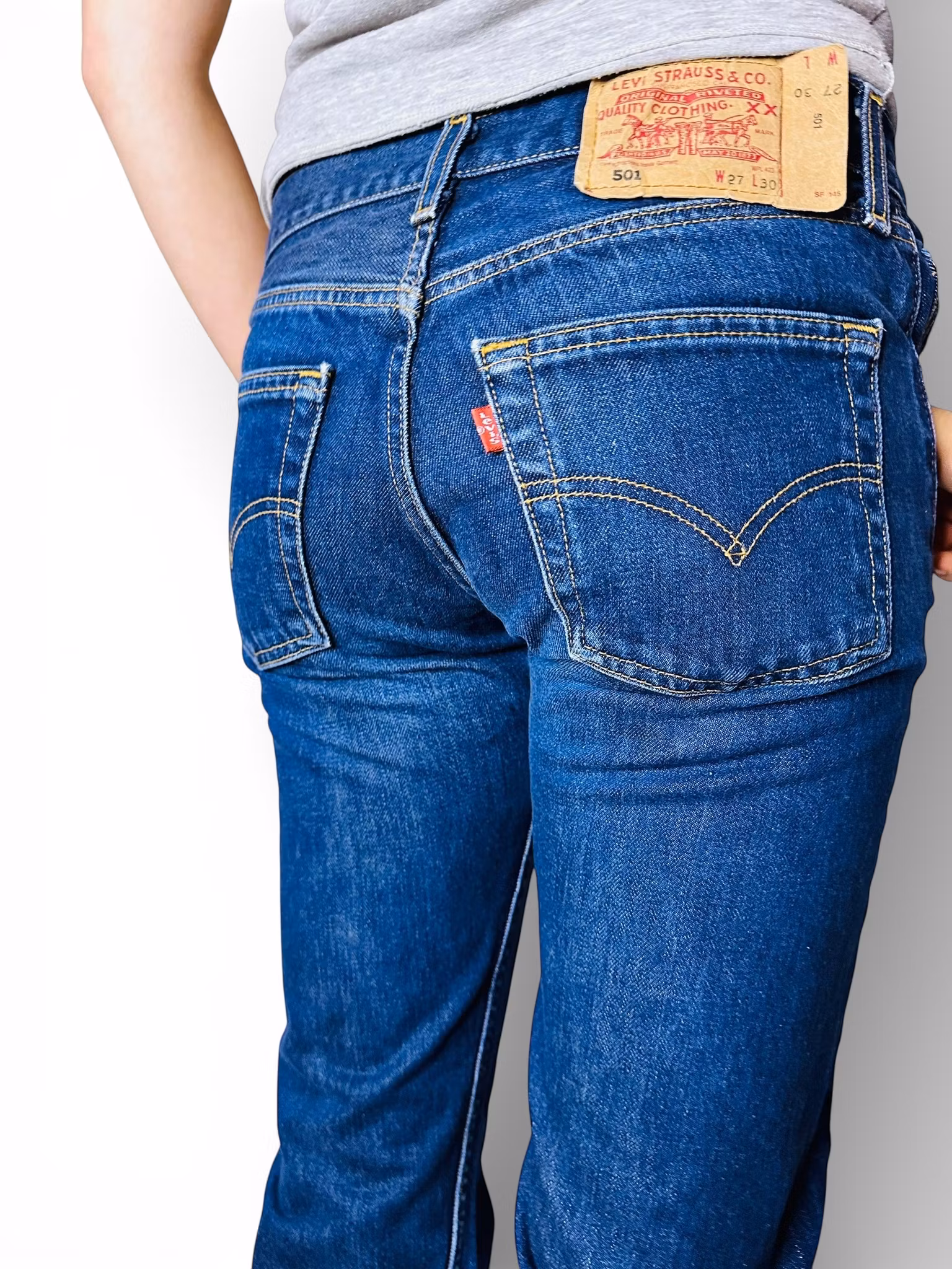 Levi’s 501 mörkblå 27/30