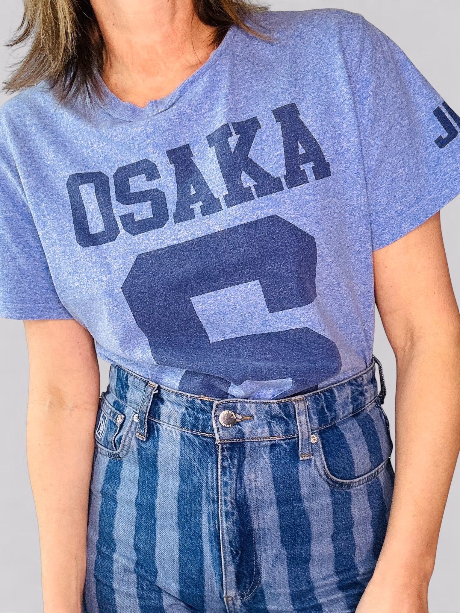 SUPERDRY tisha ljusblå "Osaka"