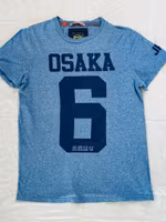 SUPERDRY tisha ljusblå "Osaka"