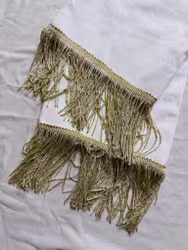 Remake: LEVI'S 501 vita 30" med fransar