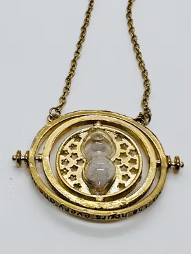 Halsband med timglas