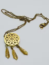 Halsband med drömfångare