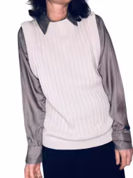 COS slipover i sidenmix