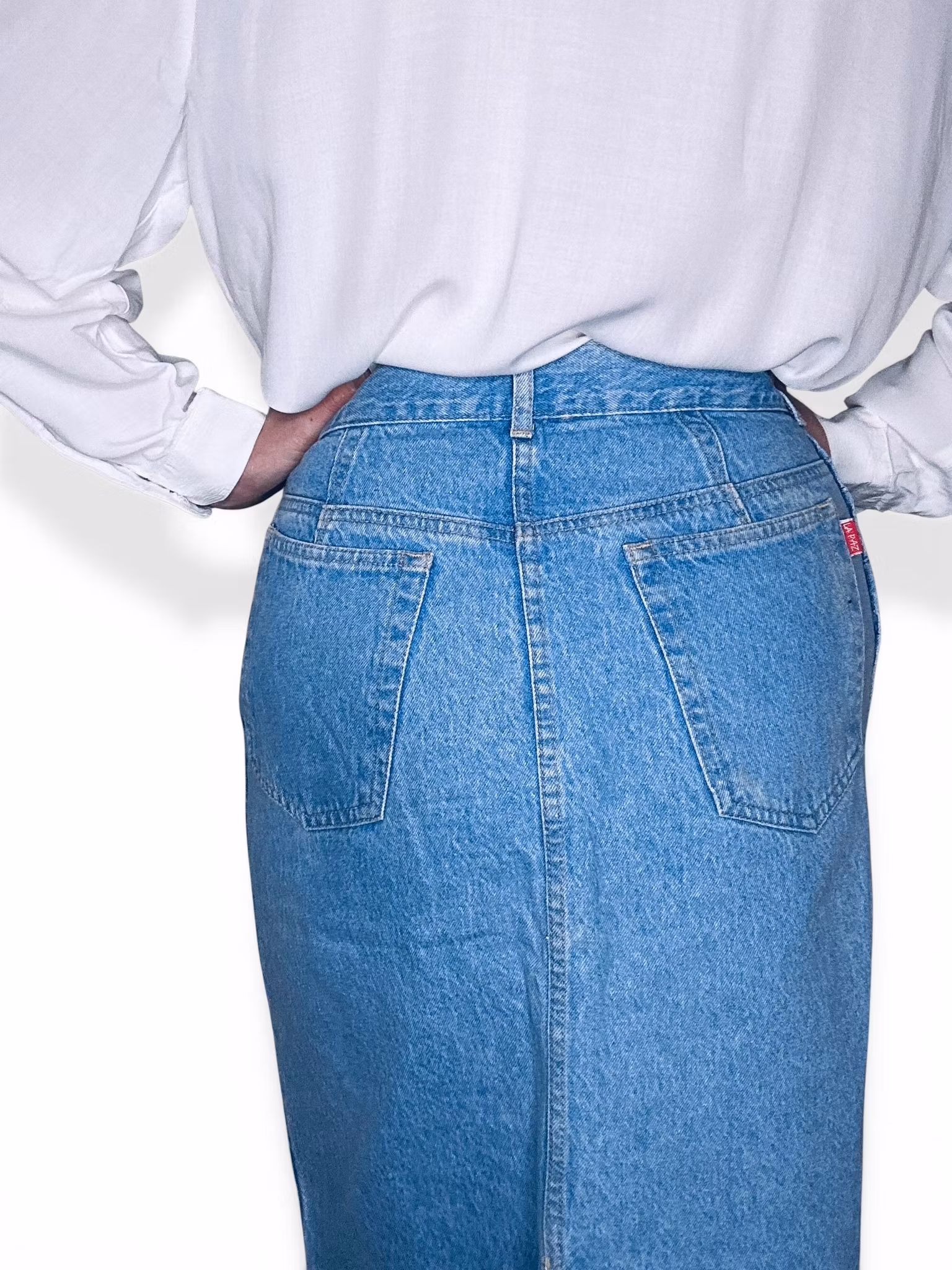 Vintage jeanskjol