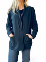 Vintage svart blazer