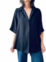 ACNE STUDIOS svart skjorta